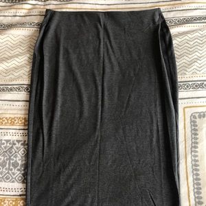 XL Old Navy Grey Pencil Skirt Stretchy